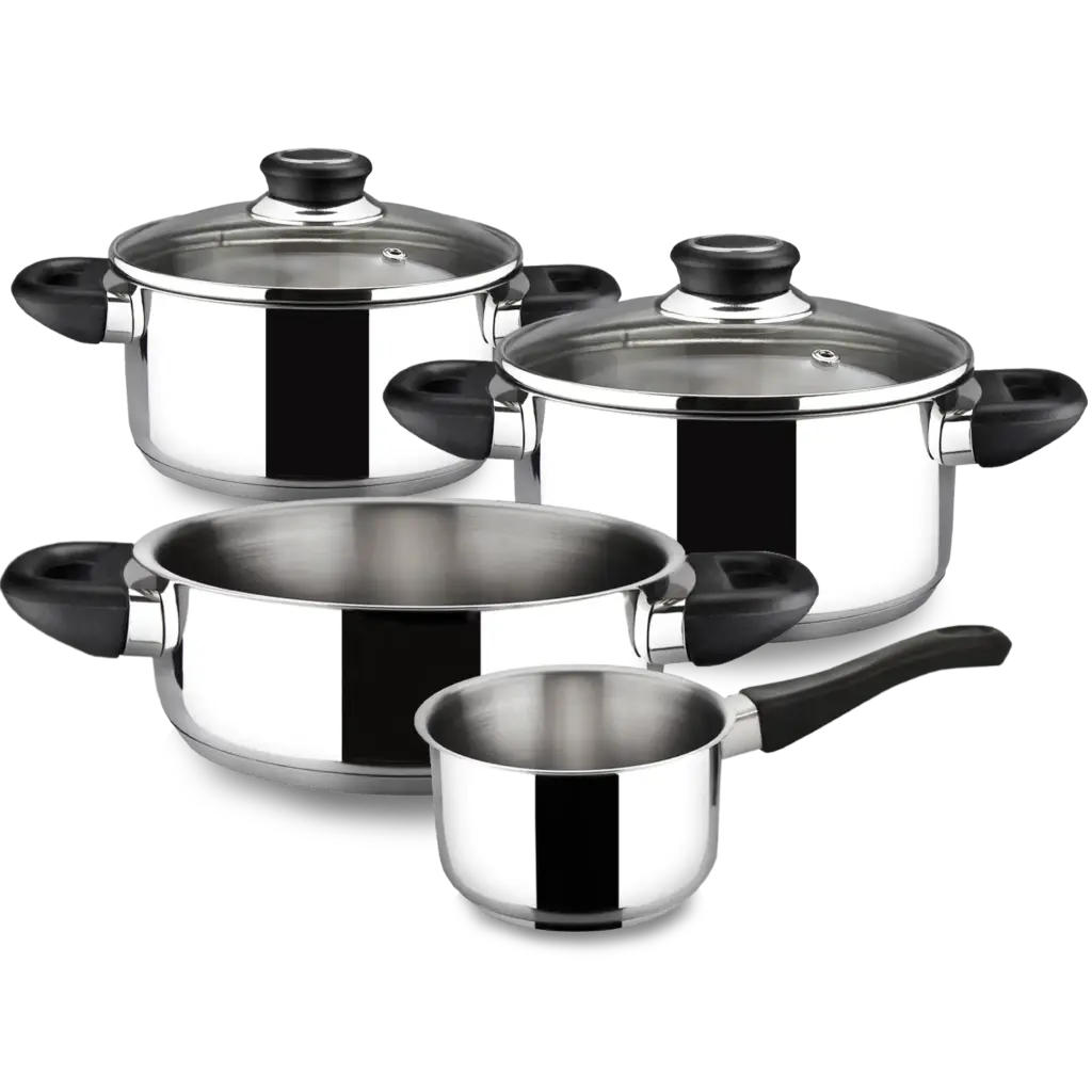 MAGEFESA BATERIA ROYAL 6 PIEZAS ACERO INOXIDABLE INDUCCION PORTADA 1