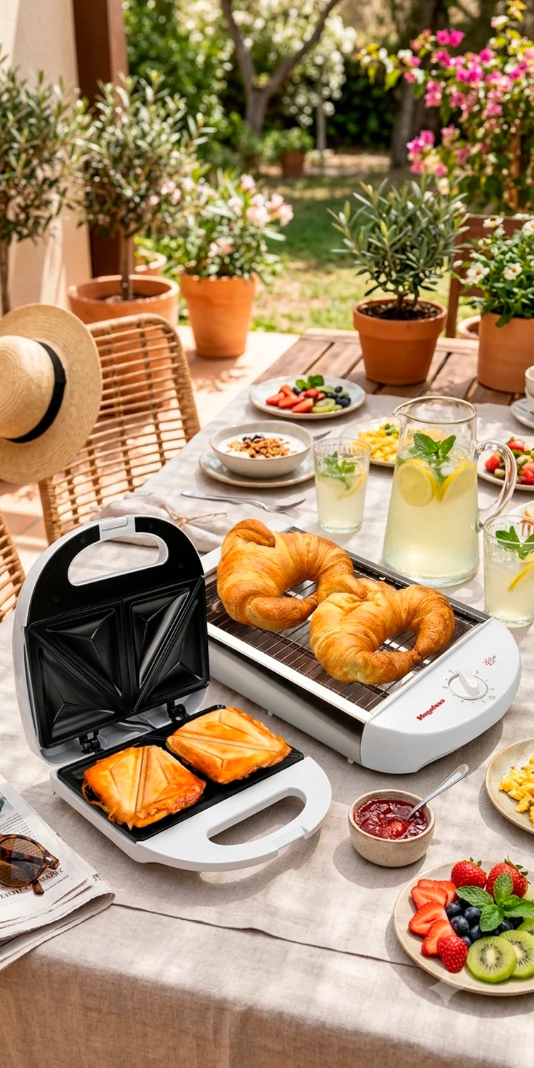 Pack brunch Magefesa Sandwichera Gouda Tostadora Sun Up